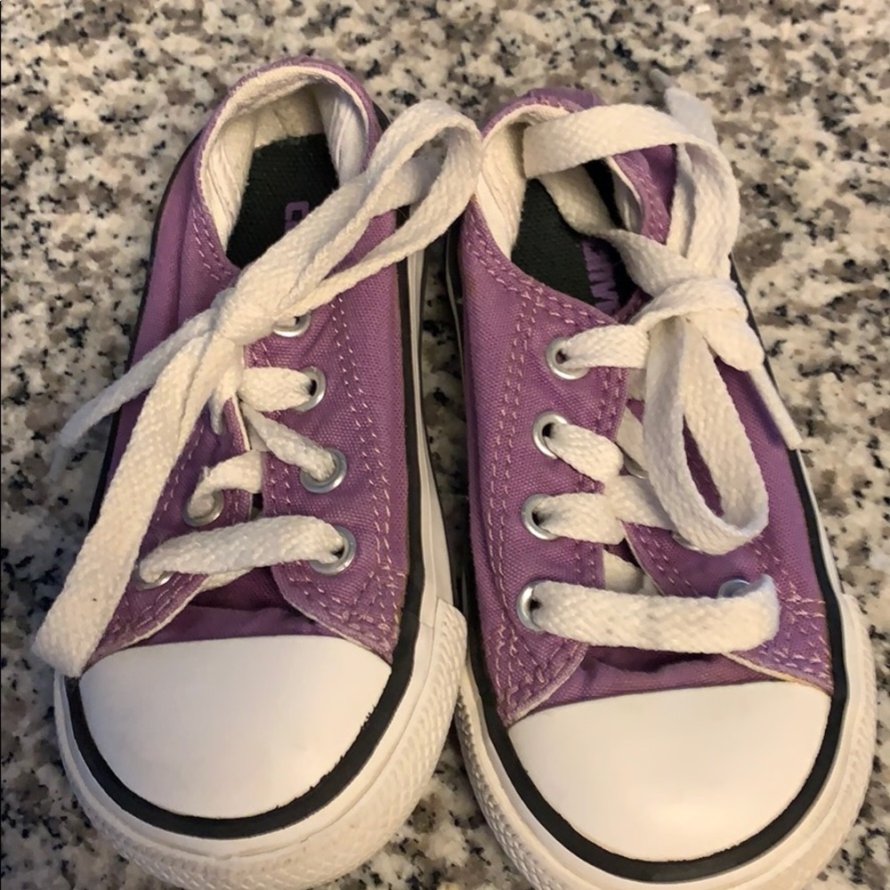 Purple Converse